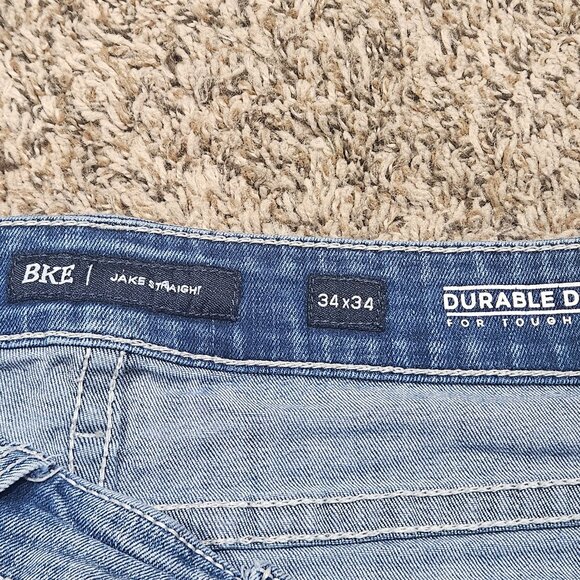 Men's Buckle Jeans - Jake Straight Leg - 34x34 - Picture 4 of 9